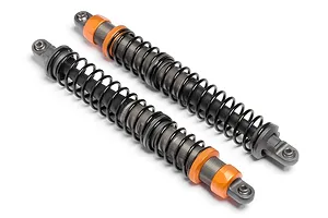 HPI 5B/5SC/5T Orange Aluminium Rear VVC/HD Shocks 2Pcs