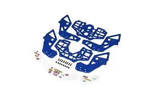 ALUMINUM 7075 BATTERY BOX
 MX0126 - BLUE