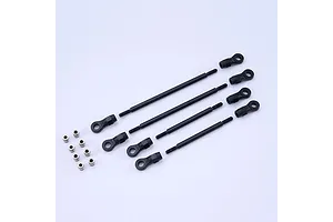 FRONT ROD SET FOR FCX10 TOYOTA LC80 FCX10 Discovery/Range Rover/Defender 110 FCX10 LC80 Brushless