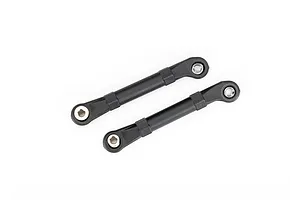 Traxxas 2.2/3.0" Off Road Tyres on Satin Chrome/Red Rims - Glued Wheels 2Pcs