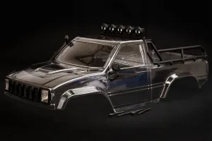 HSP 1/10 Pioneer Clear Unpainted Body Shell w/ Accessories