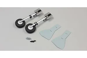 Shock caps, aluminum (gray-anodized), GTX shocks (4)/ spacers (8)