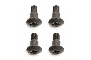 Traxxas 2.2/3.0" Off Road Tyres on Satin Chrome/Red Rims - Glued Wheels 2Pcs