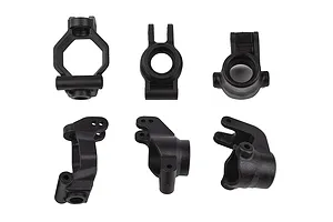 Axial 1.9 Black Rhino Primm Wheels, 12mm Hex, Black, 2pcs