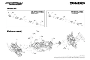 Traxxas Slash 1 10 4WD VXL Ultimate RC Parts Exploded Diagrams