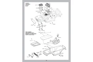 Axial Wraith 1.9 Black RC Parts Exploded Diagrams
